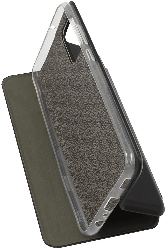 Samsung Galaxy A02s (SM-A025) oldalra nyíló mágneses flipes bőrtok prémium minőség fekete