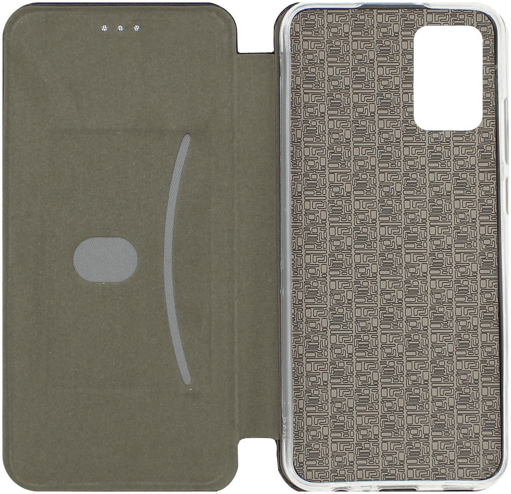 Samsung Galaxy A02s (SM-A025) oldalra nyíló mágneses flipes bőrtok prémium minőség fekete