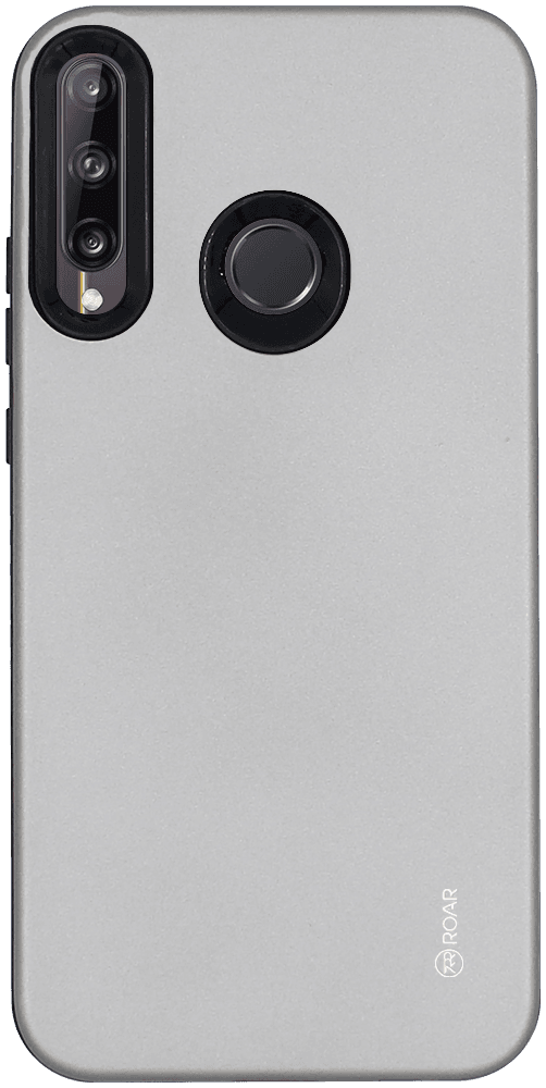 Huawei P40 Lite E ütésálló tok gyári ROAR RICO ARMOR szürke