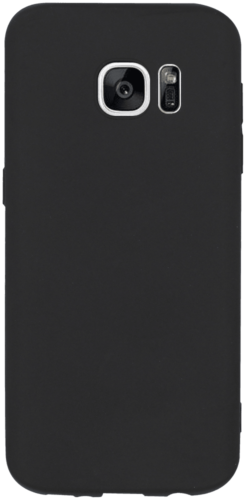 Samsung Galaxy S7 (G930) szilikon tok matt fekete