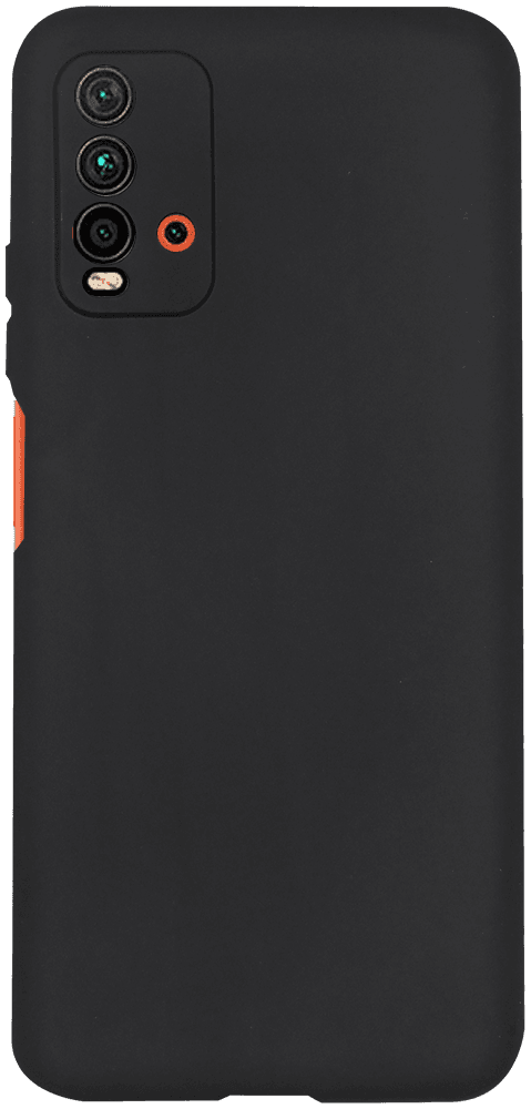 Xiaomi Redmi 9T szilikon tok kameravédővel matt fekete