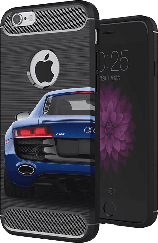 Huawei Mate 40 Pro ütésálló szilikon tok szálcsiszolt-karbon minta légpárnás sarok fekete