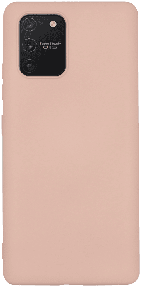 Samsung Galaxy S10 Lite (SM-G770F) szilikon tok halvány rózsaszín