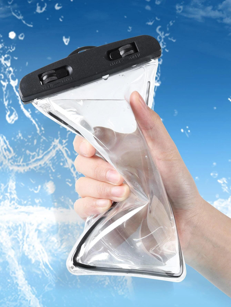 Huawei Y7 (Y7 2017) vízálló tok univerzális fekete