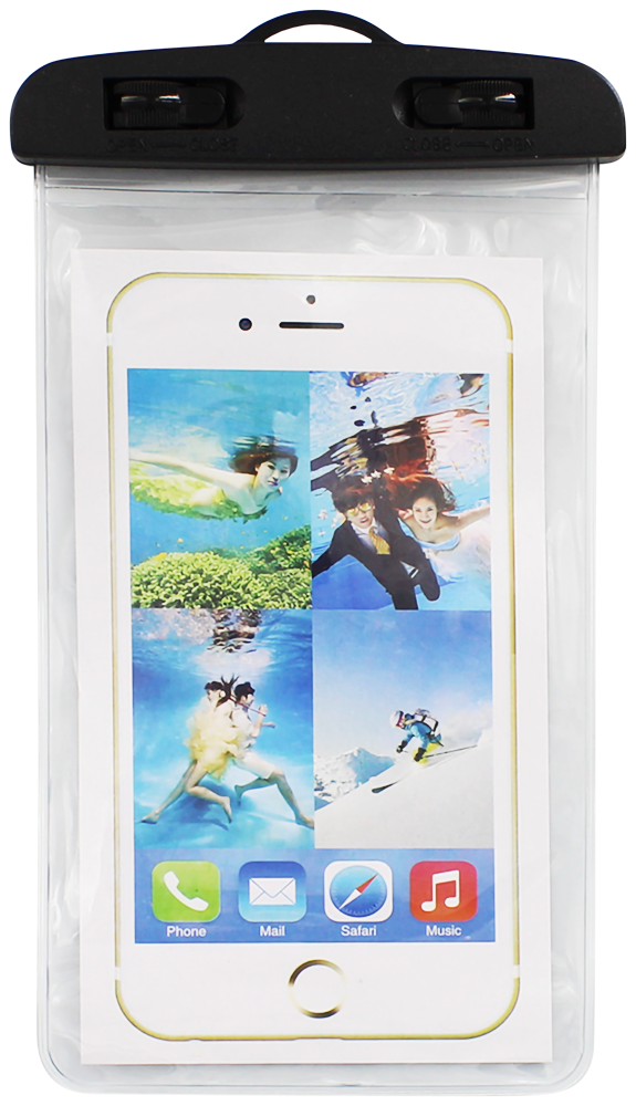 Huawei P9 Lite Mini vízálló tok univerzális átlátszó