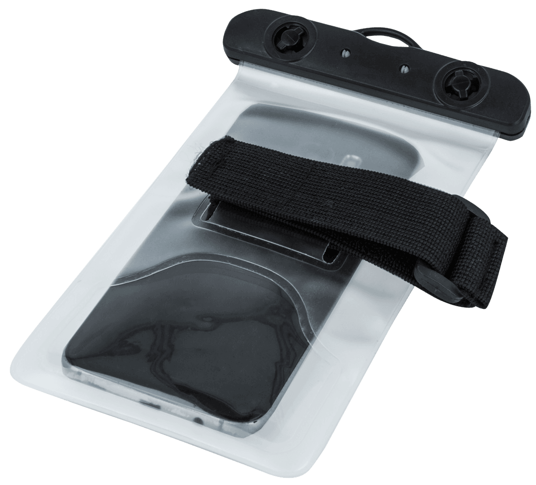 Sony Xperia L1 vízálló tok univerzális, karszalaggal átlátszó