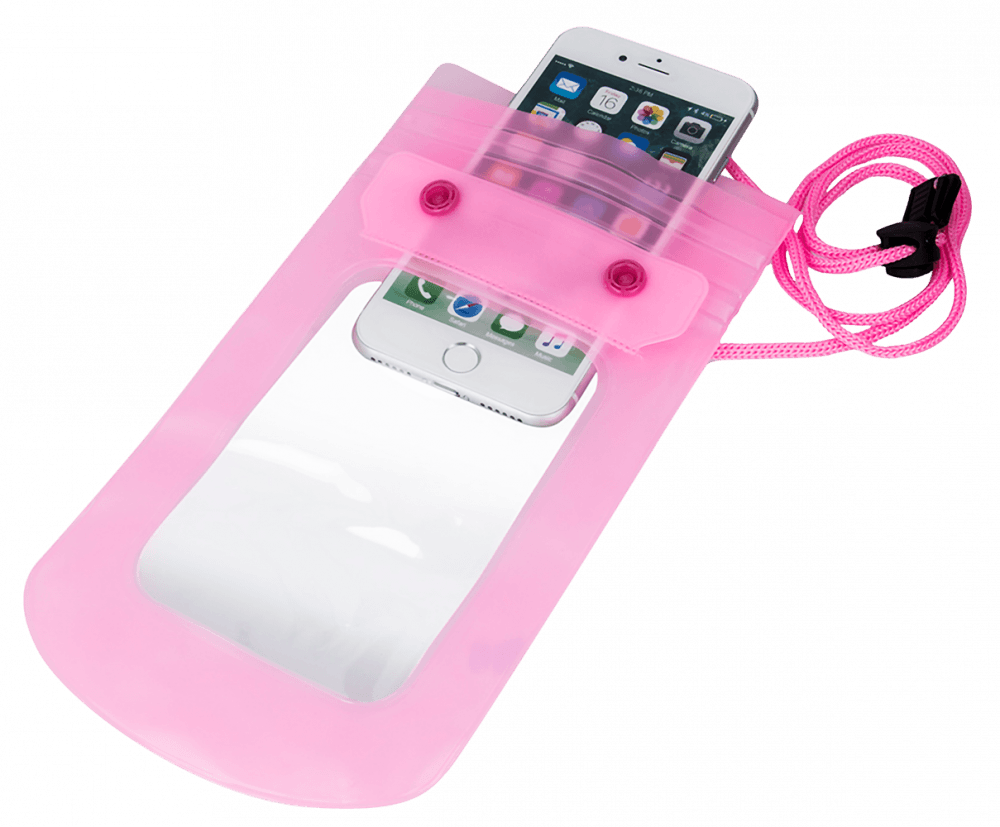 Huawei P9 Lite vízálló tok univerzális rózsaszín