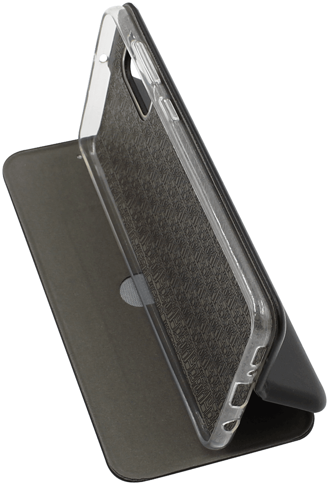 Samsung Galaxy A31 ( SM-A315F) oldalra nyíló mágneses flipes bőrtok prémium minőség fekete