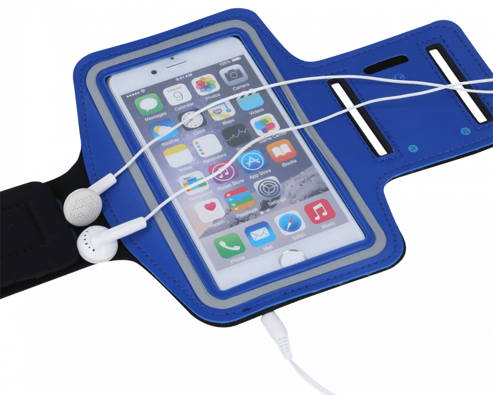 Apple iPhone 11 Pro sport tok univerzális, karra rögzíthető kék