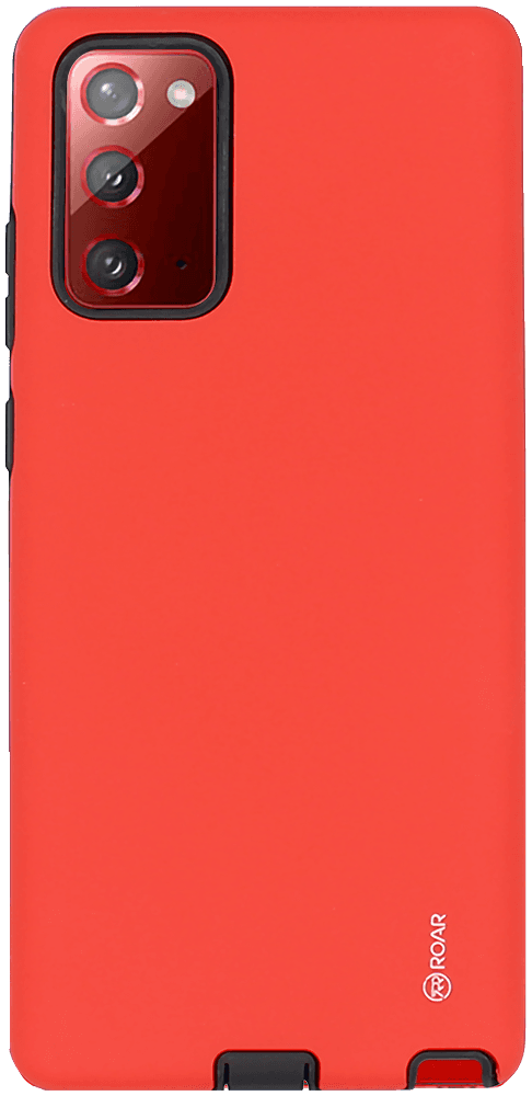 Samsung Galaxy Note 20 5G (SM-N981B) ütésálló tok gyári ROAR RICO ARMOR piros
