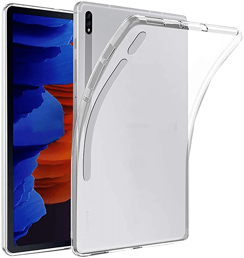 Samsung Galaxy Tab S7 Plus WIFI (SM-T970) szilikon tok ultravékony átlátszó