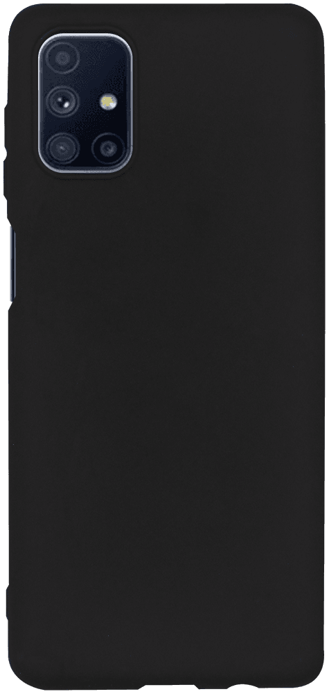 Samsung Galaxy M51 (SM-M515F) szilikon tok matt fekete