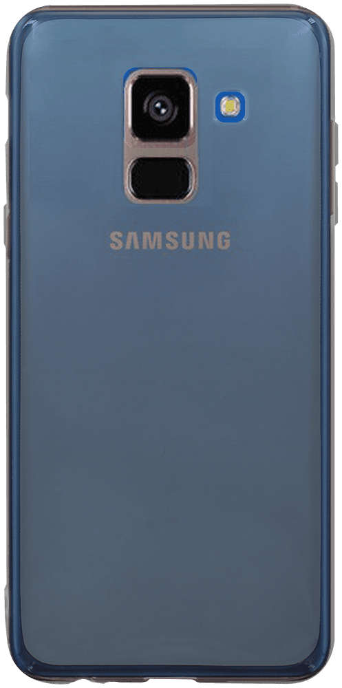 Samsung Galaxy A6 Plus 2018 (A605) szilikon tok átlátszó füstszínű