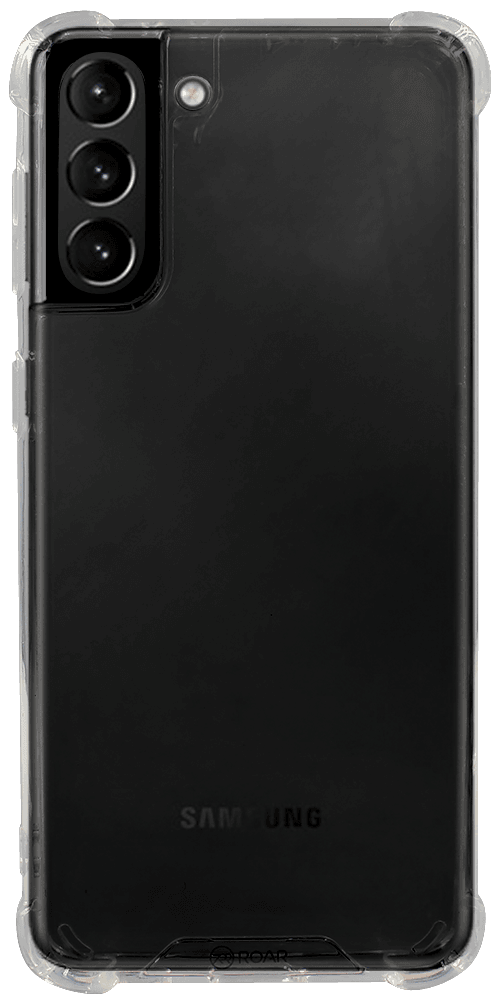 Samsung Galaxy S21 Plus 5G (SM-G996B) kemény hátlap gyári ROAR légpárnás sarok átlátszó