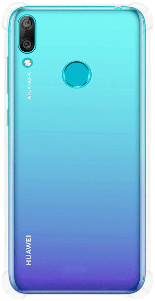 Huawei Y7 2019 kemény hátlap gyári ROAR légpárnás sarok átlátszó