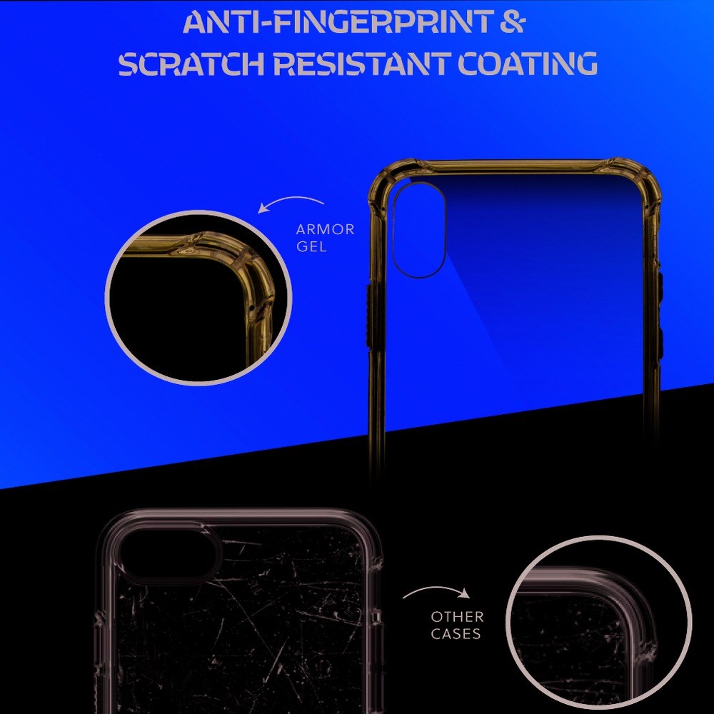 Samsung Galaxy A6 Plus 2018 (A605) kemény hátlap gyári ROAR légpárnás sarok átlátszó