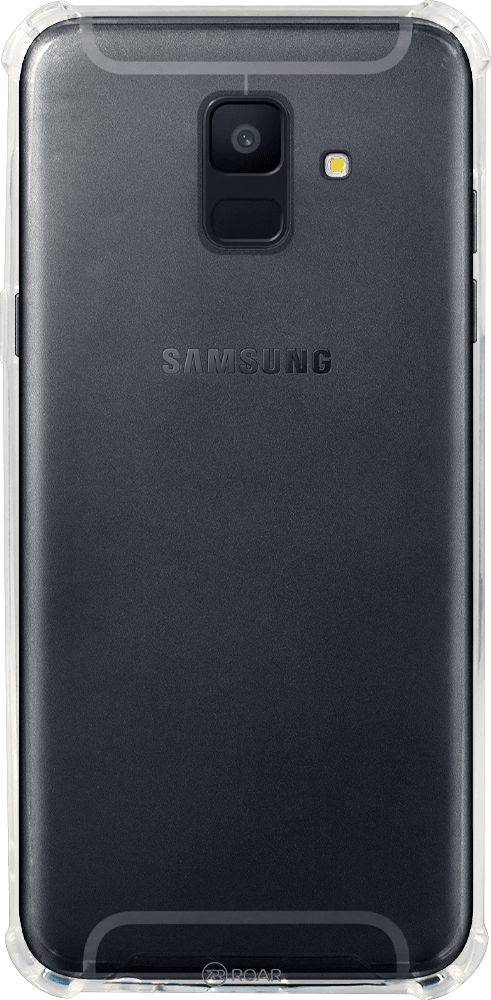 Samsung Galaxy A6 2018 Dual (A600) kemény hátlap gyári ROAR légpárnás sarok átlátszó