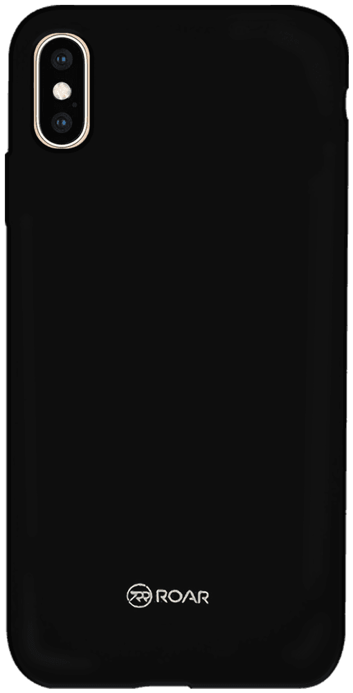 Apple iPhone XS Max szilikon tok gyári ROAR fekete