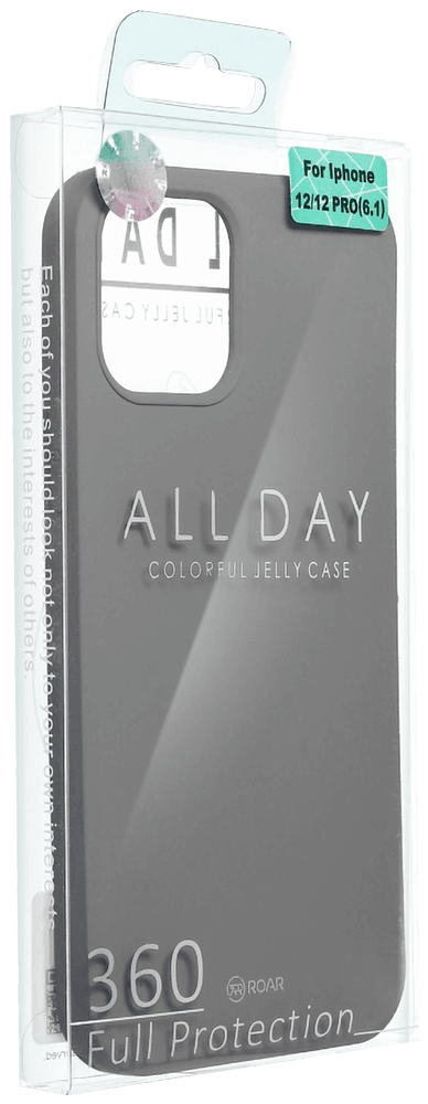 Apple iPhone XS Max szilikon tok gyári ROAR szürke