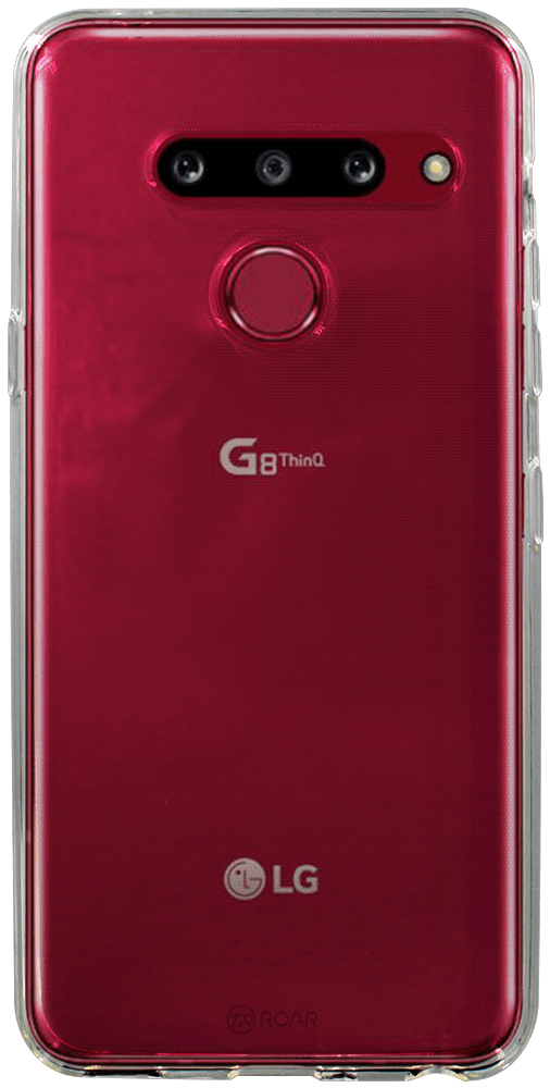 LG G8 ThinQ szilikon tok gyári ROAR átlátszó