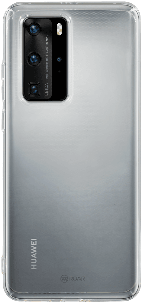 Huawei P40 Pro szilikon tok gyári ROAR átlátszó