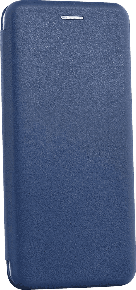 Huawei P Smart 2020 oldalra nyíló mágneses flipes bőrtok prémium minőség sötétkék