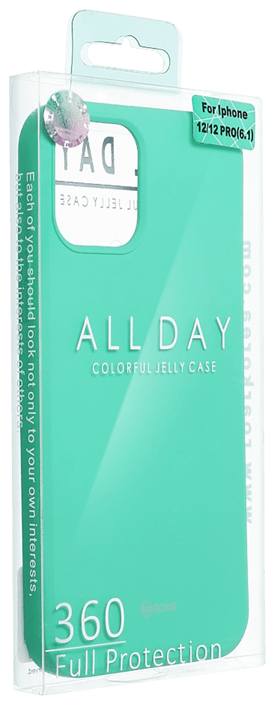 Samsung Galaxy M10 (SM-M105) szilikon tok gyári ROAR mentazöld