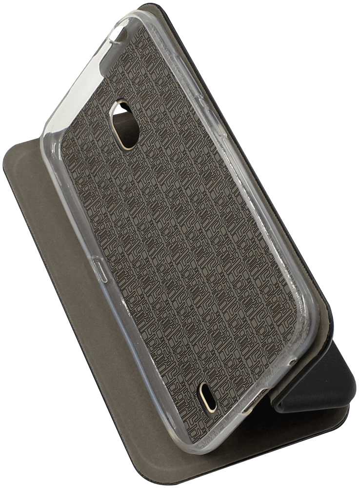 Nokia 2 2019 (2.2) oldalra nyíló mágneses flipes bőrtok prémium minőség fekete