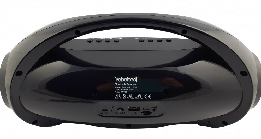 Realme 6S kompatibilis bluetooth hangszóró Rebeltec Soundbox