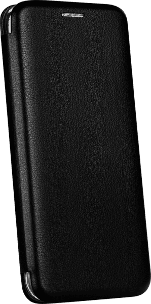 LG K52 oldalra nyíló mágneses flipes prémium minőség fekete