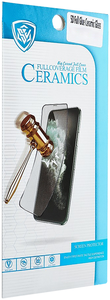 Samsung Galaxy S21 5G (SM-G991B) 5D Full Glue kerámia üvegfólia