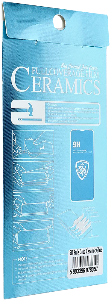 Xiaomi Poco X3 NFC 5D Full Glue kerámia üvegfólia
