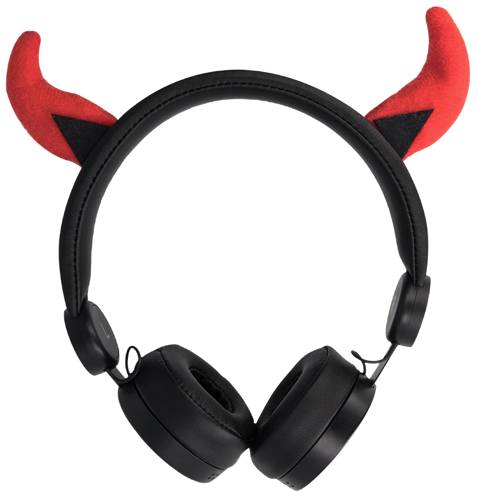 Huawei Y7 Pro 2019 Setty vezetékes fejhallgató mágneses ördög szarvakkal
