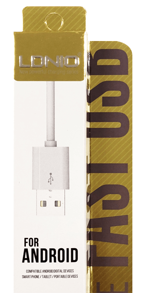 Alcatel 3X adatkábel Prémium micro USB gyorstöltő fehér