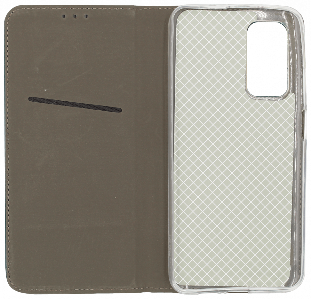 Xiaomi Mi 10T 5G oldalra nyíló flipes bőrtok asztali tartó funkciós bordó