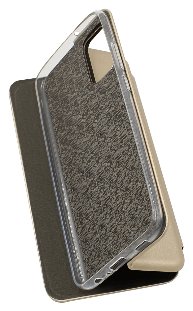 Samsung Galaxy A02s (SM-A025) oldalra nyíló mágneses flipes prémium minőség arany