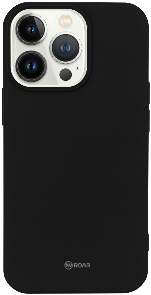 Apple iPhone 13 Pro szilikon tok gyári ROAR fekete