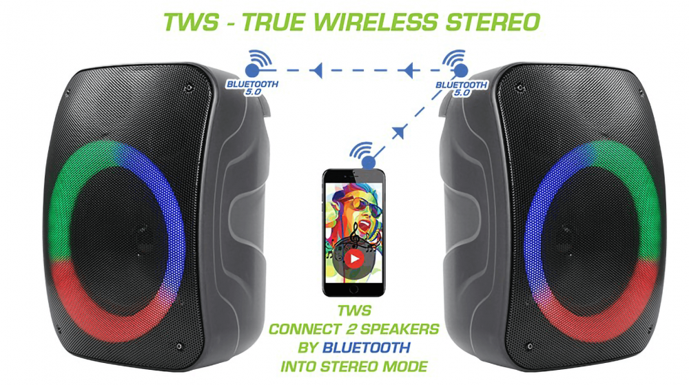 Motorola Moto E4 Plus kompatibilis bluetooth hangszóró Rebeltec Stage 300