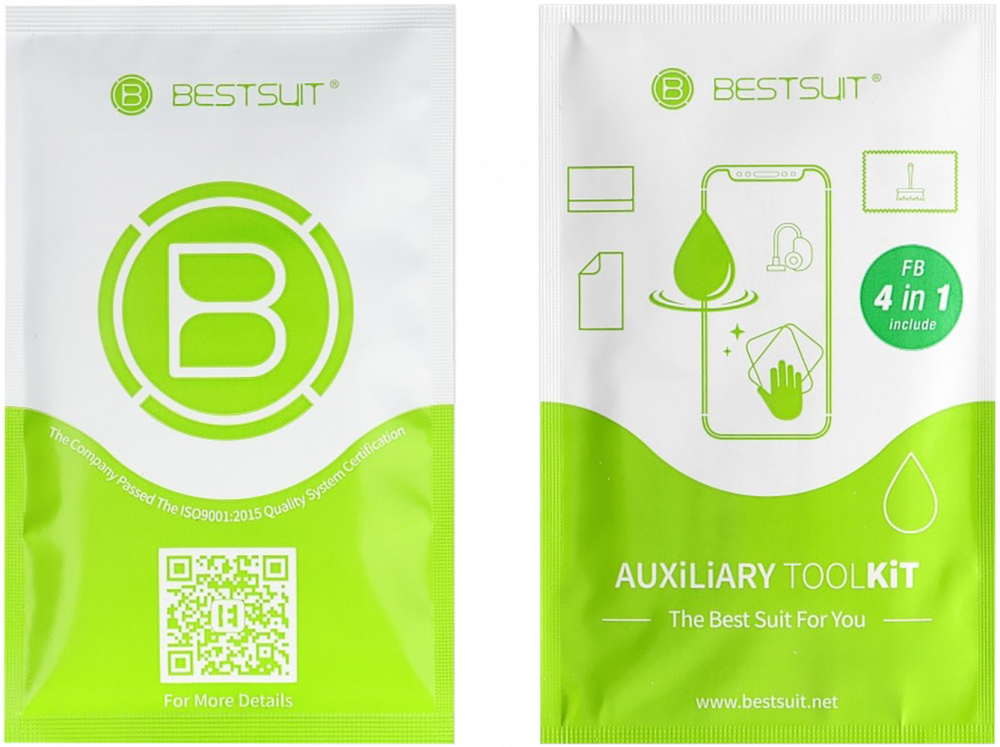 Apple iPhone 13 Mini flexibilis hibrid képernyővédő fólia fekete