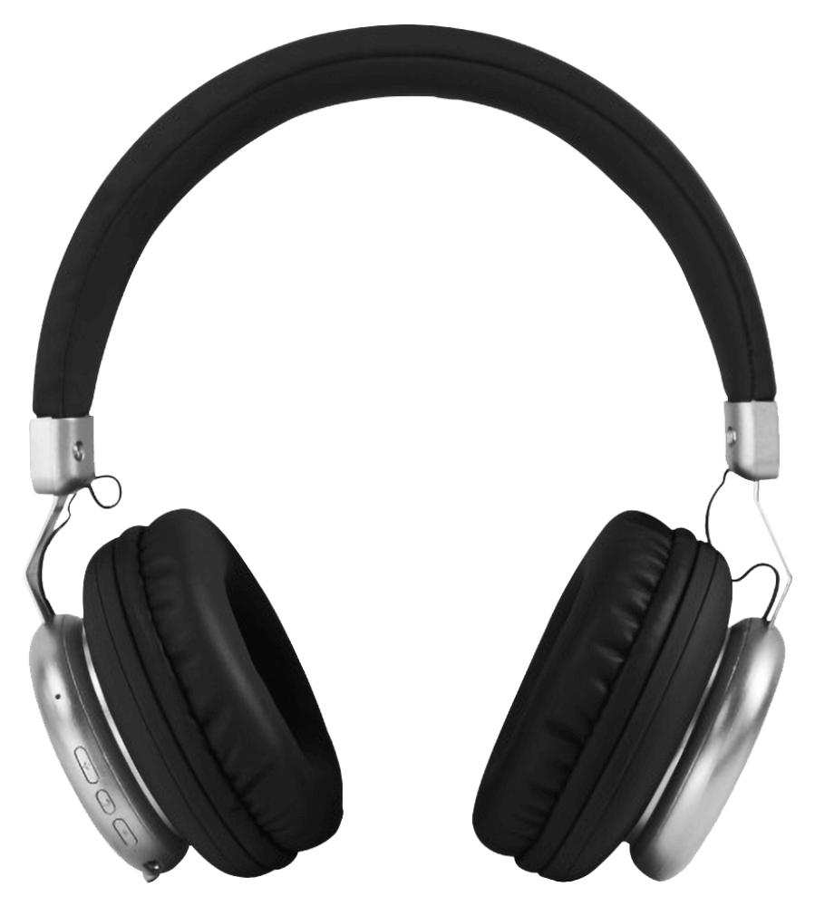 Huawei P40 kompatibilis Bluetooth fejhallgató Rebeltec Mozart fekete/ezüst