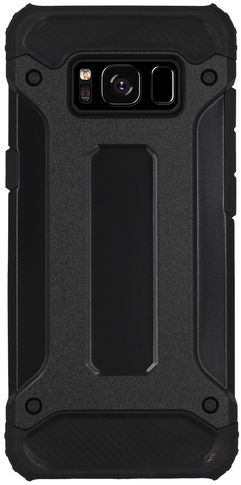 Samsung Galaxy S8 (G950) ütésálló tok légpárnás sarkas, hibrid Forcell Armor fekete