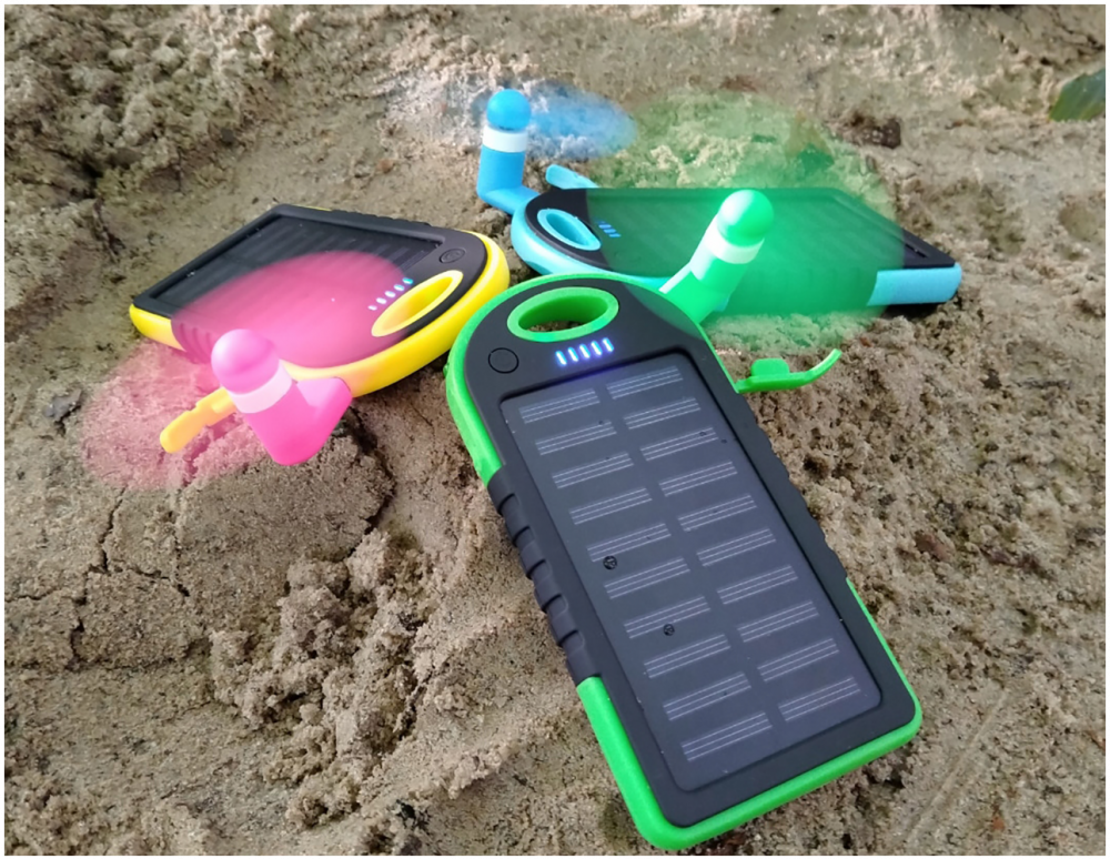 Motorola Moto G9 Play SETTY napelemes power bank - külső akkumulátor 5000 mAh
