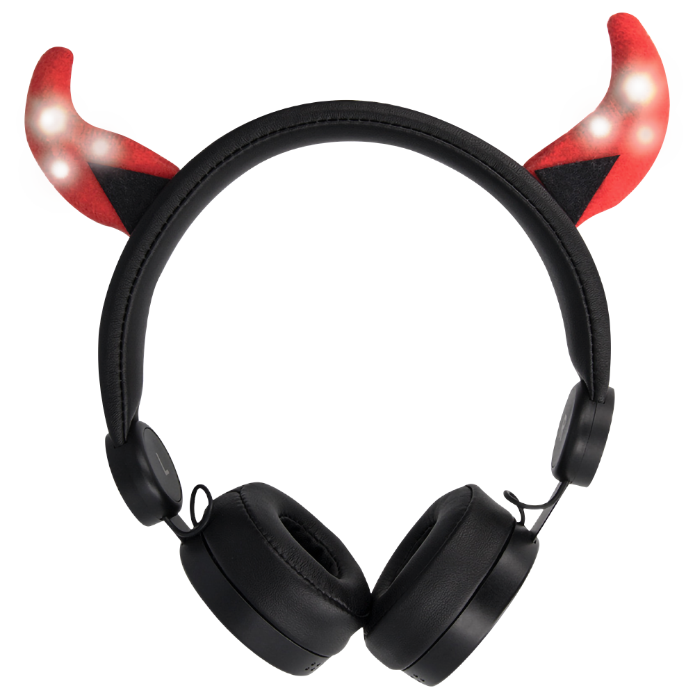 Alcatel 3X 2019 Setty vezetékes fejhallgató mágneses ördög szarvakkal