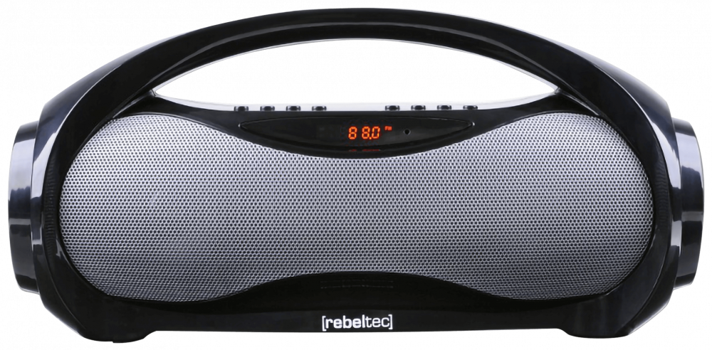 Samsung Galaxy A22 5G (SM-A226B) kompatibilis bluetooth hangszóró Rebeltec Soundbox fekete