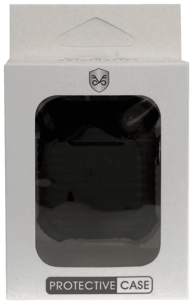 Apple iPhone XS Max 3. generációs AirPod töltő szilikon tok fekete