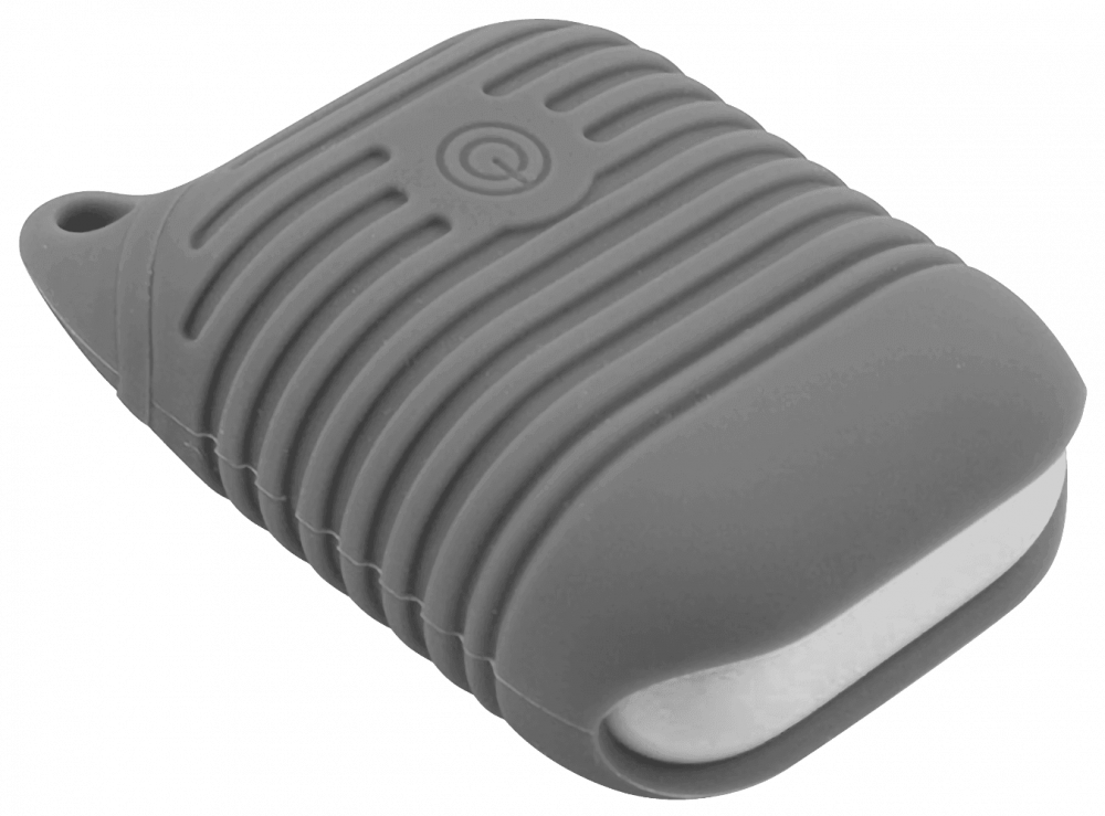 Apple iPhone 6S Plus 2. generációs AirPod töltő szilikon tok szürke