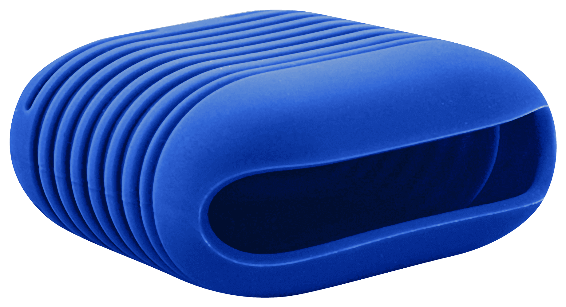 Apple iPhone XR 2. generációs AirPod töltő szilikon tok sötétkék