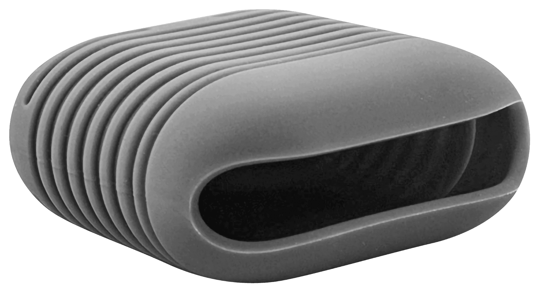 Apple iPhone 6S 2. generációs AirPod töltő szilikon tok szürke