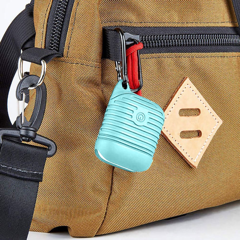 Apple iPhone SE (2016) 2. generációs AirPod töltő szilikon tok mentazöld