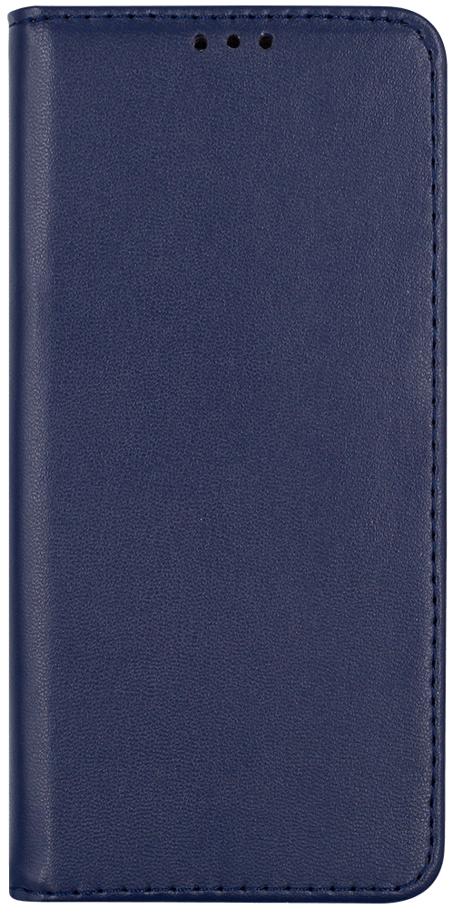 Xiaomi Mi 10T Lite 5G oldalra nyíló flipes bőrtok asztali tartó funkciós sötétkék